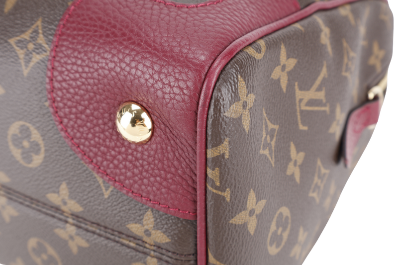 LOUIS VUITTON RETIRO NM AURORE MONOGRAM CANVAS GOLD HARDWARE WITH STRAPS, LOCK&KEYS AND DUST COVER