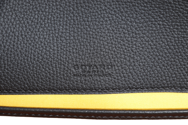 GOYARD BELVEDERE PM BAG BLACK COLOR WITH DUST COVER