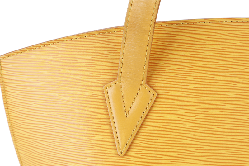 LOUIS VUITTON ST JACQUES GM MUSTARD YELLOW EPI LEATHER GOLD HARDWARE NO DUST COVER