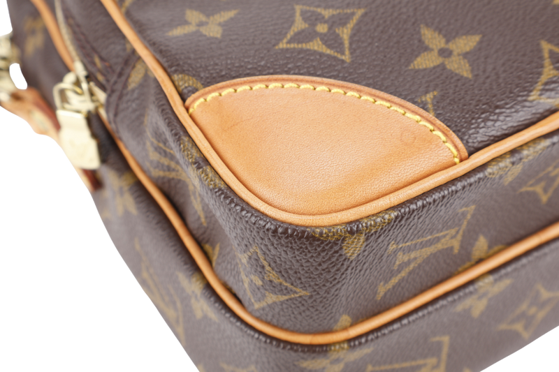 LOUIS VUITTON AMAZON SLING BAG MONOGRAM CANVAS GOLD HARDWARE NO DUST COVER