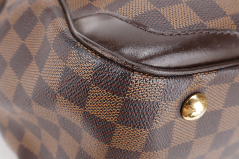 LOUIS VUITTON VERONA MM DAMIER EBENE CANVAS GOLD HARDWARE WITH LOCK&KEYS AND DUST COVER