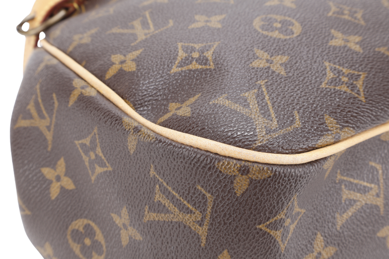 LOUIS VUITTON M51154 BATIGNOLLES TOTE BAG MONOGRAM CANVAS GOLD HARDWARE WITH DUST COVER