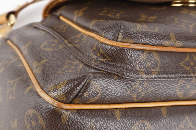 LOUIS VUITTON TIKAL GM SHOULDER BAG (M40077) MONOGRAM CANVAS GOLD HARDWARE NO DUST COVER