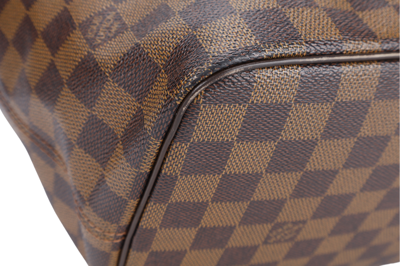 LOUIS VUITTON DAMIER EBENE SALEYA GM NO DUST COVER