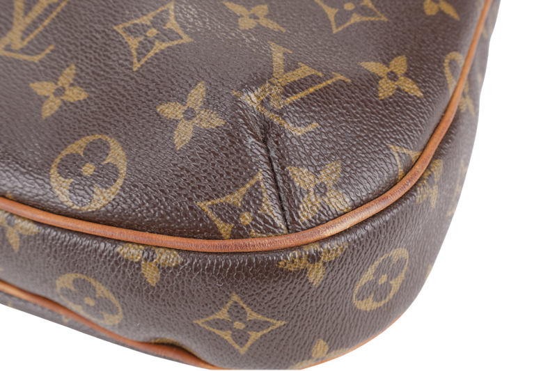 LOUIS VUITTON ODEON M56390 MONOGRAM CANVAS GOLD HARDWARE WITH DUST COVER