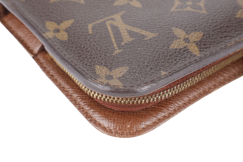 LOUIS VUITTON M60042 PORTEFEUILLE INSOLITE WALLET MONOGRAM CANVAS GOLD HARDWARE NO DUST COVER