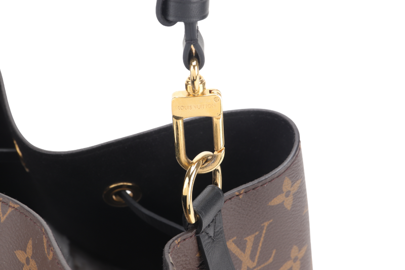 LOUIS VUITTON M44020 NEO NOE MM BROWN MONOGRAM CANVAS GOLD HARDWARE NO DUST COVER