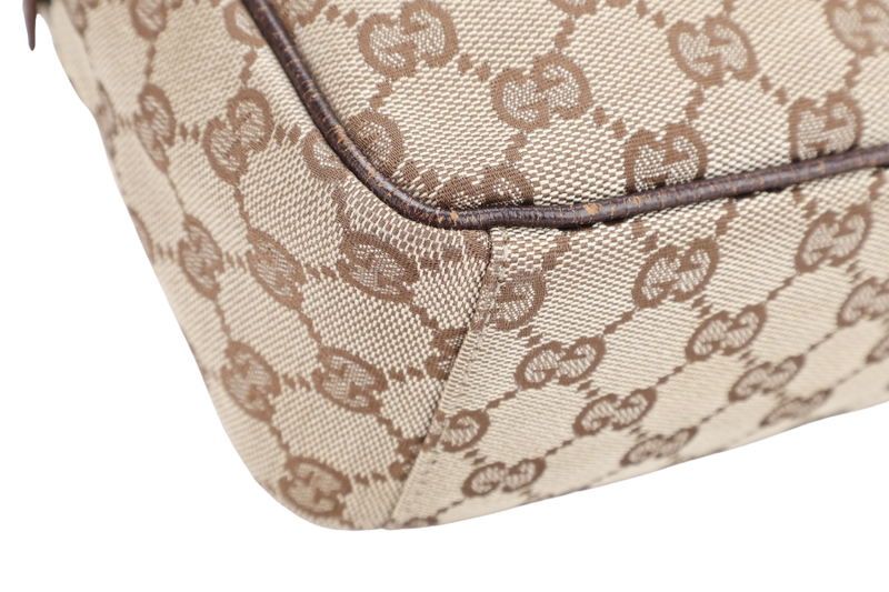 GUCCI MESENGER BAG CANVAS SILVER HARDWARE NO DUST COVER