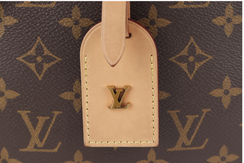 LOUIS VUITTON BOITE CHAPEAU SOUPLE MM BROWN MONOGRAM CANVAS GOLD HARDWARE WITH DUST COVER