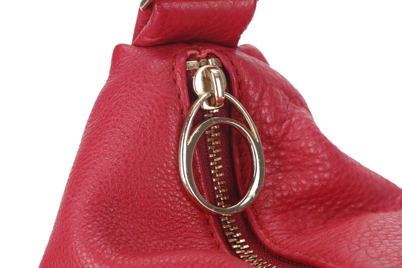 OROTON RED LARGE HOBO BAG WITH DUST COVER