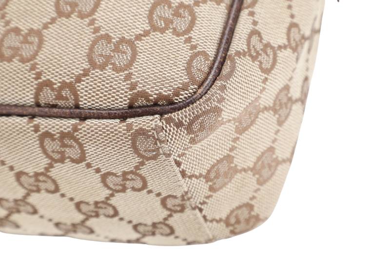 GUCCI MESENGER BAG CANVAS SILVER HARDWARE NO DUST COVER