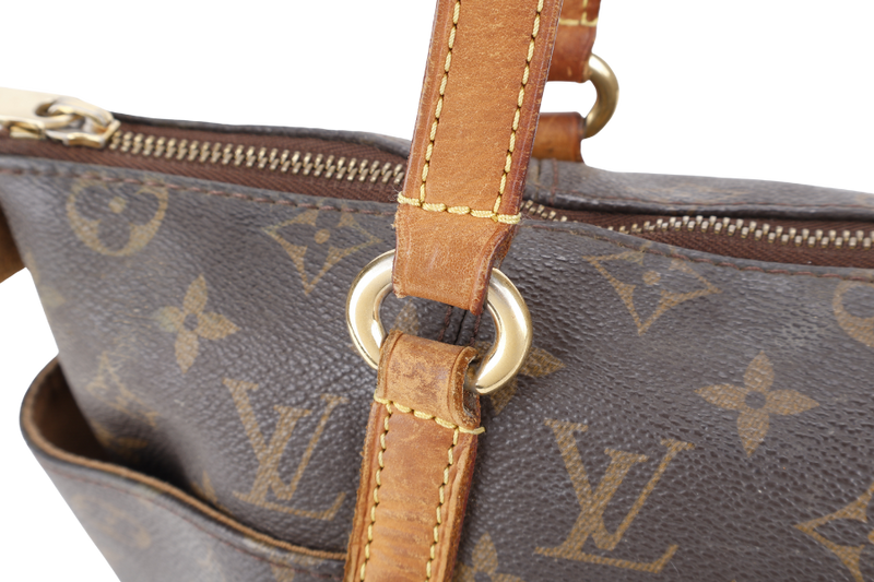 LOUIS VUITTON M56688 TOTALLY PM MONOGRAM CANVAS GOLD HARDWARE WITH DUST COVER
