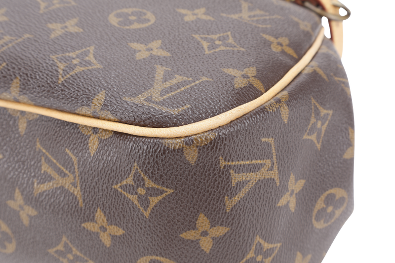 LOUIS VUITTON M51154 BATIGNOLLES TOTE BAG MONOGRAM CANVAS GOLD HARDWARE WITH DUST COVER