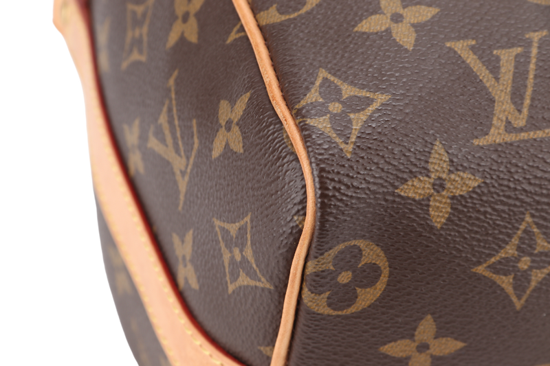 LOUIS VUITTON M46997 SPEEDY BANDOULIERE 25 MONOGRAM COATED CANVAS GOLD HARDWARE WITH PADLOCK AND KEYS NO DUST COVER
