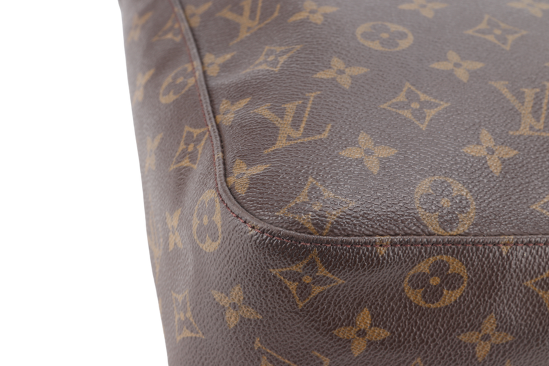 LOUIS VUITTON LOOPING TOTE BAG GM MONOGRAM CANVAS GOLD HARDWARE NO DUST COVER