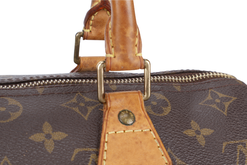 LOUIS VUITTON M41526 SPEEDY 30 MONOGRAM CANVAS GOLD HARDWARE NO DUST COVER