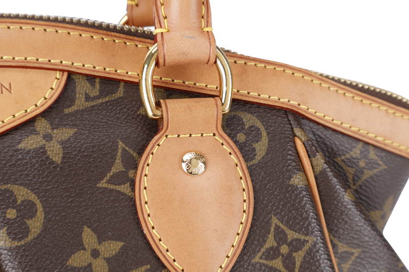 LOUIS VUITTON M40143 TIVOLI PM MONOGRAM COATED CANVAS GOLD HARDWARE NO DUST COVER