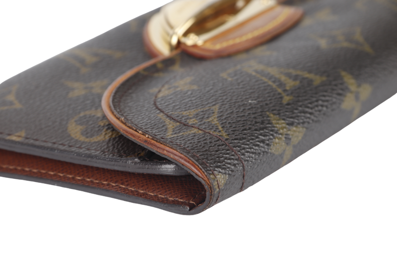 LOUIS VUITTON EUGENIE WALLET MONOGRAM WITH DUST COVER AND BOX