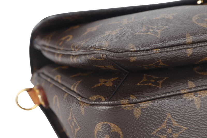 LOUIS VUITTON POCHETTE MÉTIS 24 (M44875) BROWN MONOGRAM CANVAS GOLD HARDWARE PL3106 NO DUST COVER