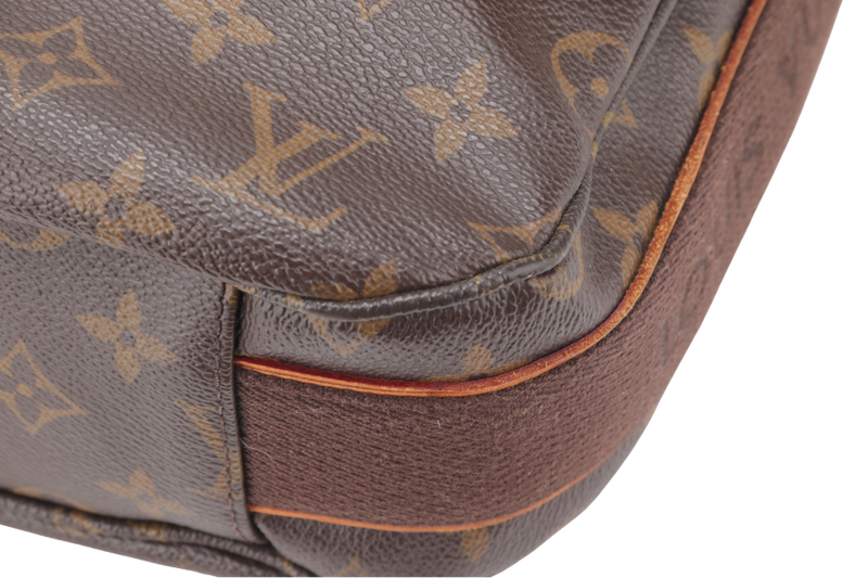 LOUIS VUITTON MM NOBOURG SHOULDER BAG MONOGRAM CANVAS WITH GOLD HARDWARE NO DUST COVER