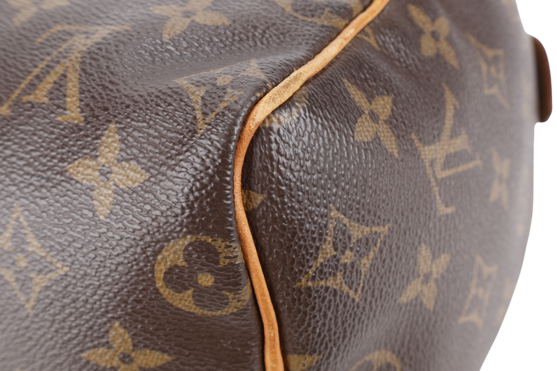 LOUIS VUITTON SPEEDY 25 MONOGRAM CANVAS GOLD HARDWARE NO DUST COVER