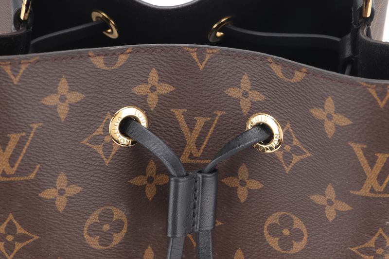 LOUIS VUITTON M44020 NEO NOE MM BROWN MONOGRAM CANVAS GOLD HARDWARE NO DUST COVER