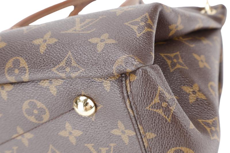 LOUIS VUITTON PALLAS MONOGRAM GOLD HARDWARE WITH STRAPS NO DUST COVER