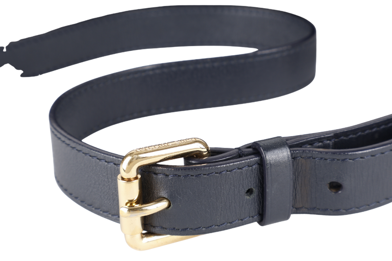 LOUIS VUITTON M40404 IDYLLE RHAPSODY MM NAVY BLUE MONOGRAM CANVAS GOLD HARDWARE WITH DUST COVER