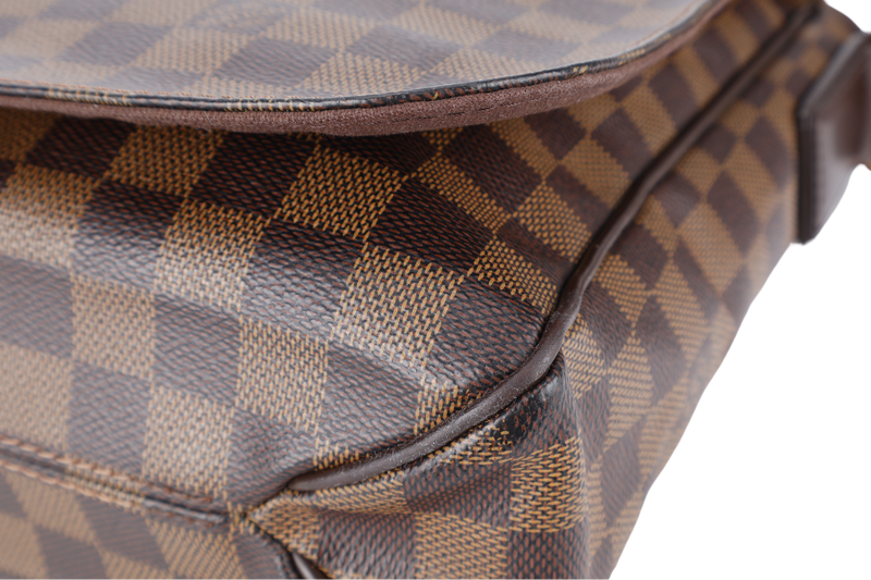 LOUIS VUITTON DISTRICT DAMIER EBENE SLING BAG WITH DUST COVER