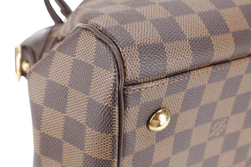 LOUIS VUITTON N51997 TREVI DAMIER EBENE CANVAS GOLD HARDWARE WITH STRAPS NO DUST COVER