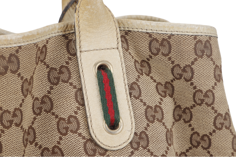 GUCCI PRINCY TOTE (161719) GG CANVAS N0 DUST COVER