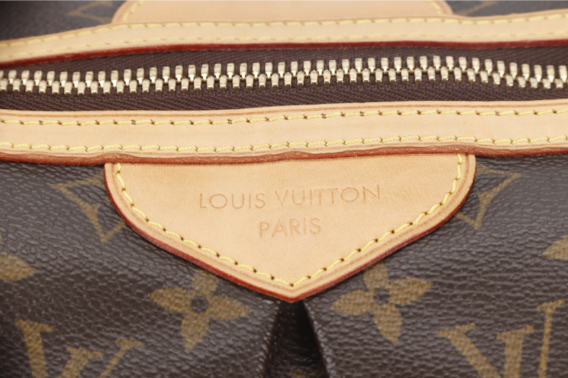 LOUIS VUITTON PALERMO GM MONOGRAM WITH STRAPS AND DUST COVER