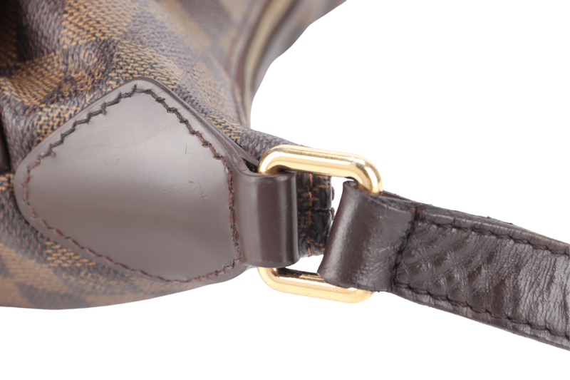 LOUIS VUITTON N42250 BLOOMSBURY GM DAMIER EBENE CANVAS GOLD HARDWARE WITH DUST COVER
