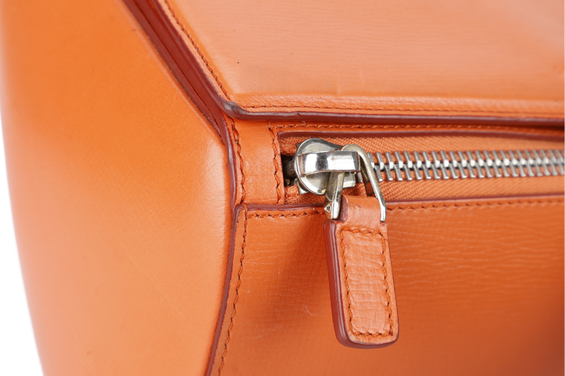 GIVENCHY PANDORA BOX BAG ORANGE LEATHER GOLD HARDWARE NO DUST COVER