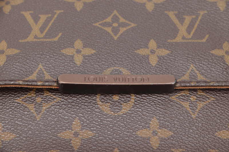 LOUIS VUITTON MM NOBOURG SHOULDER BAG MONOGRAM CANVAS WITH GOLD HARDWARE NO DUST COVER