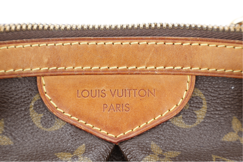 LOUIS VUITTON M40144 TIVOLI GM MONOGRAM COATED CANVAS GOLD HARDWARE NO DUST COVER