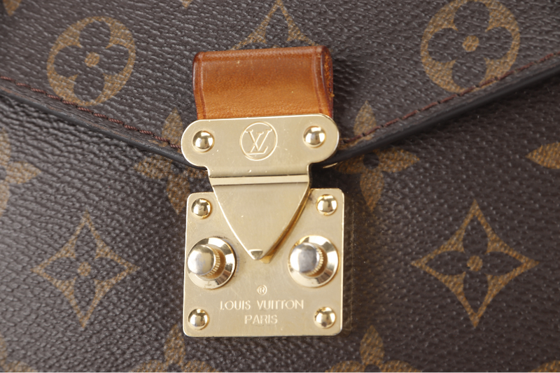 LOUIS VUITTON POCHETTE MÉTIS 24 (M44875) BROWN MONOGRAM CANVAS GOLD HARDWARE PL3106 NO DUST COVER