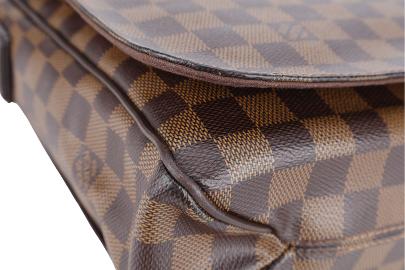 LOUIS VUITTON DISTRICT DAMIER EBENE SLING BAG WITH DUST COVER