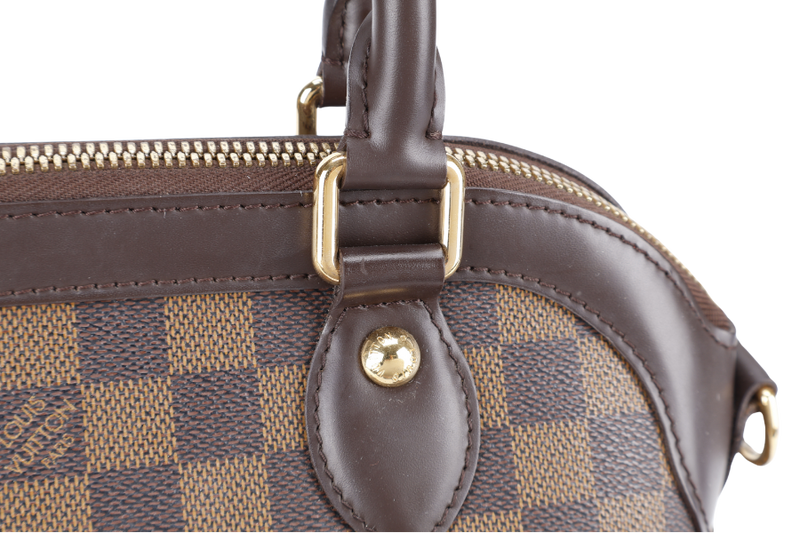 LOUIS VUITTON TREVI N51997 PM MONOGRAM CANVAS GOLD HARDWARE WITH STRAPS AND DUST COVER