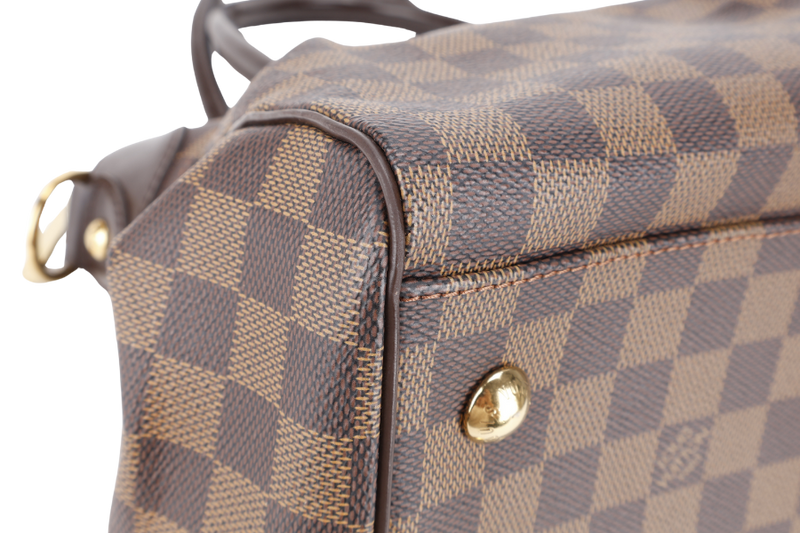 LOUIS VUITTON N51997 TREVI DAMIER EBENE CANVAS GOLD HARDWARE WITH STRAPS NO DUST COVER