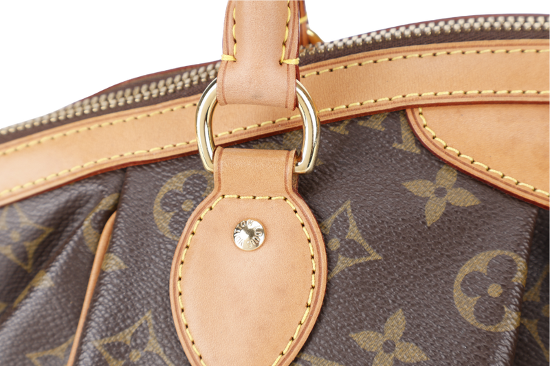 LOUIS VUITTON M40143 TIVOLI PM MONOGRAM COATED CANVAS GOLD HARDWARE NO DUST COVER