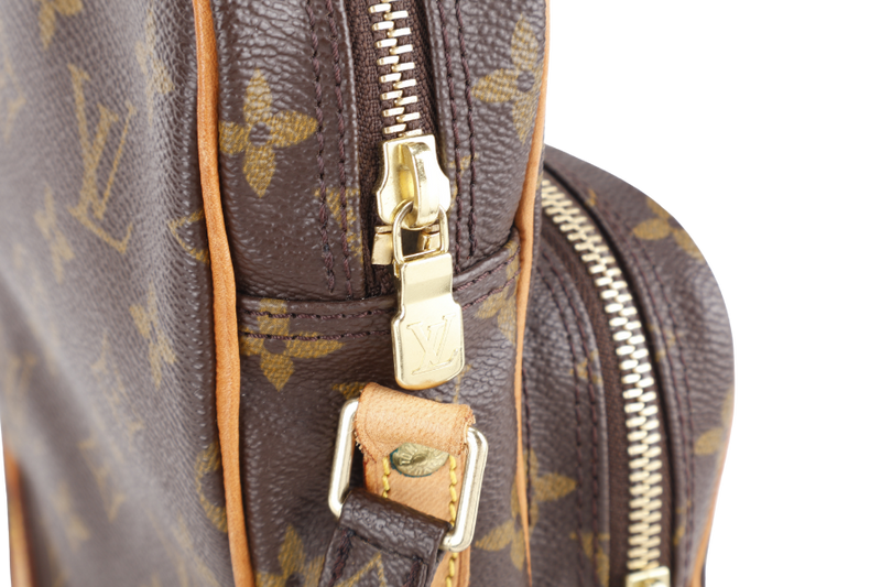 LOUIS VUITTON AMAZON SLING BAG MONOGRAM CANVAS GOLD HARDWARE NO DUST COVER