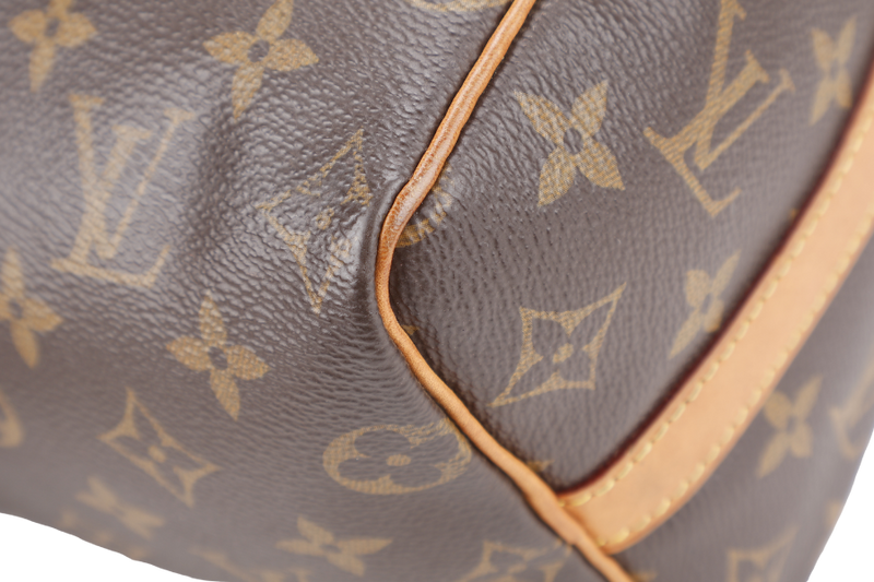 LOUIS VUITTON M41113 SPEEDY 25 BANDOULIERE MONOGRAM CANVAS WITH SLING, KEY&LOCK AND DUST COVER