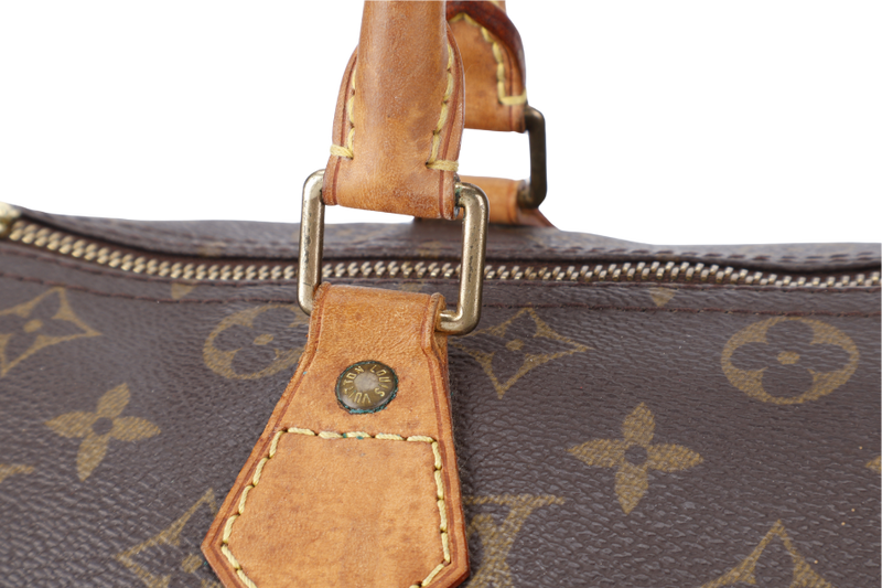 LOUIS VUITTON M41526 SPEEDY 30 MONOGRAM CANVAS GOLD HARDWARE NO DUST COVER