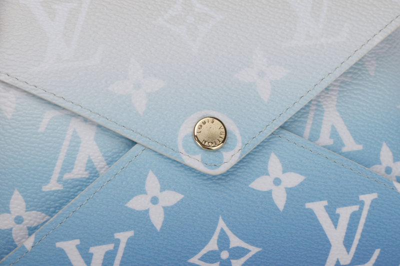 Louis Vuitton Escale Pochette Kirigami Pochette By The Pool 2021 Collection (M80377), with Dust Cover & Box