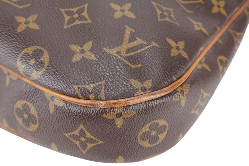 LOUIS VUITTON ODEON M56390 MONOGRAM CANVAS GOLD HARDWARE WITH DUST COVER