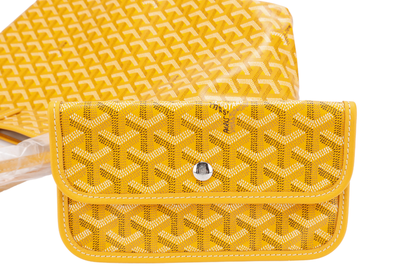 GOYARD SAINT LOUIS PM BAG YELLOW COLOR WITH DUST COVER