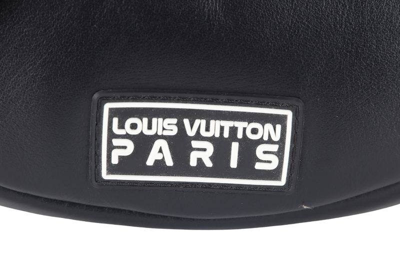 LOUIS VUITTON GALAXY DISCOVERY (M44444) CANVAS MONOGRAM BLACK BUMBAG BLACK HARDWARE WITH DUST COVER