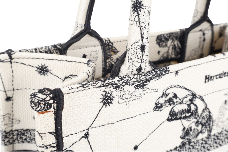 CHRISTIAN DIOR SMALL BOOK TOTE HERCULES WITH DUST COVER