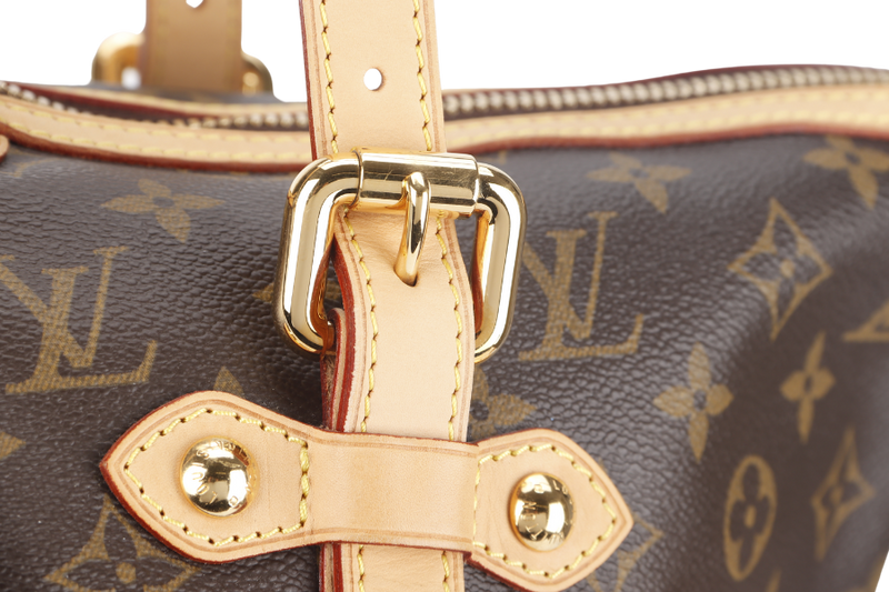 LOUIS VUITTON PALERMO GM MONOGRAM WITH STRAPS AND DUST COVER